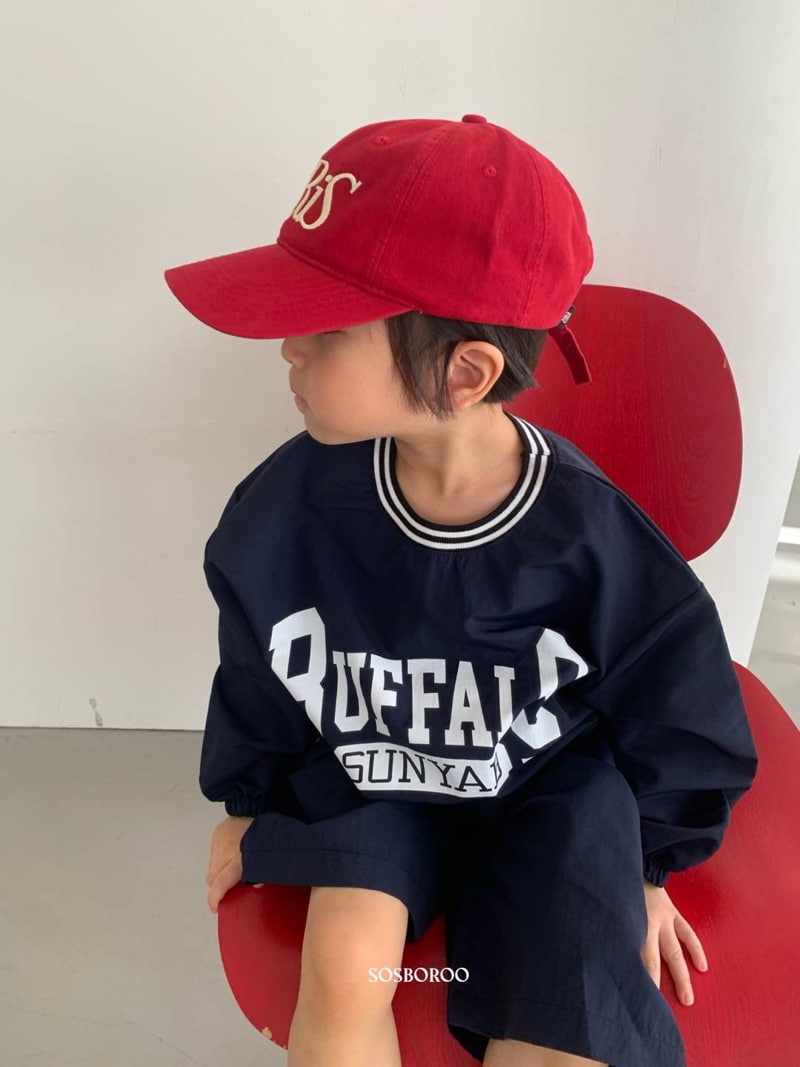 Soboroo - Korean Children Fashion - #designkidswear - Buffalo Sweatshirts - 3