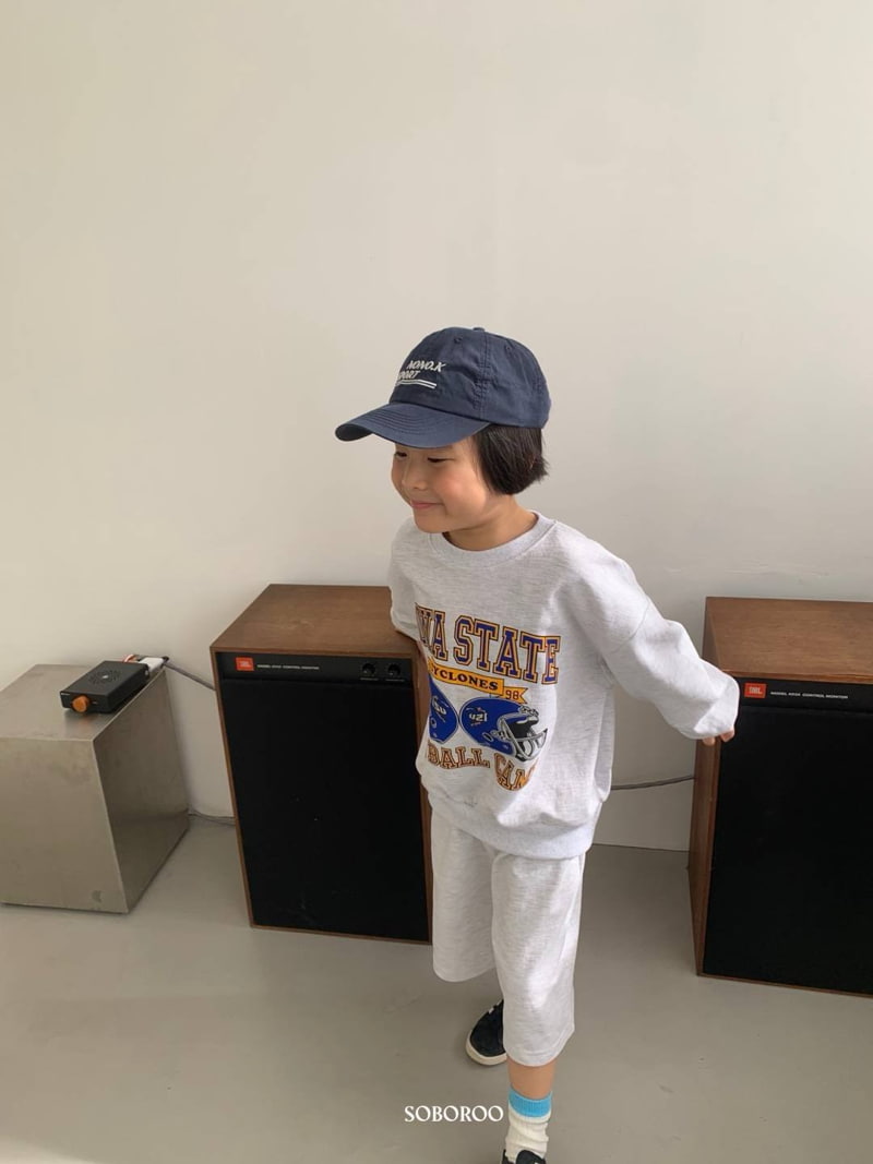 Soboroo - Korean Children Fashion - #fashionkids - Football Top Bottom Set - 7
