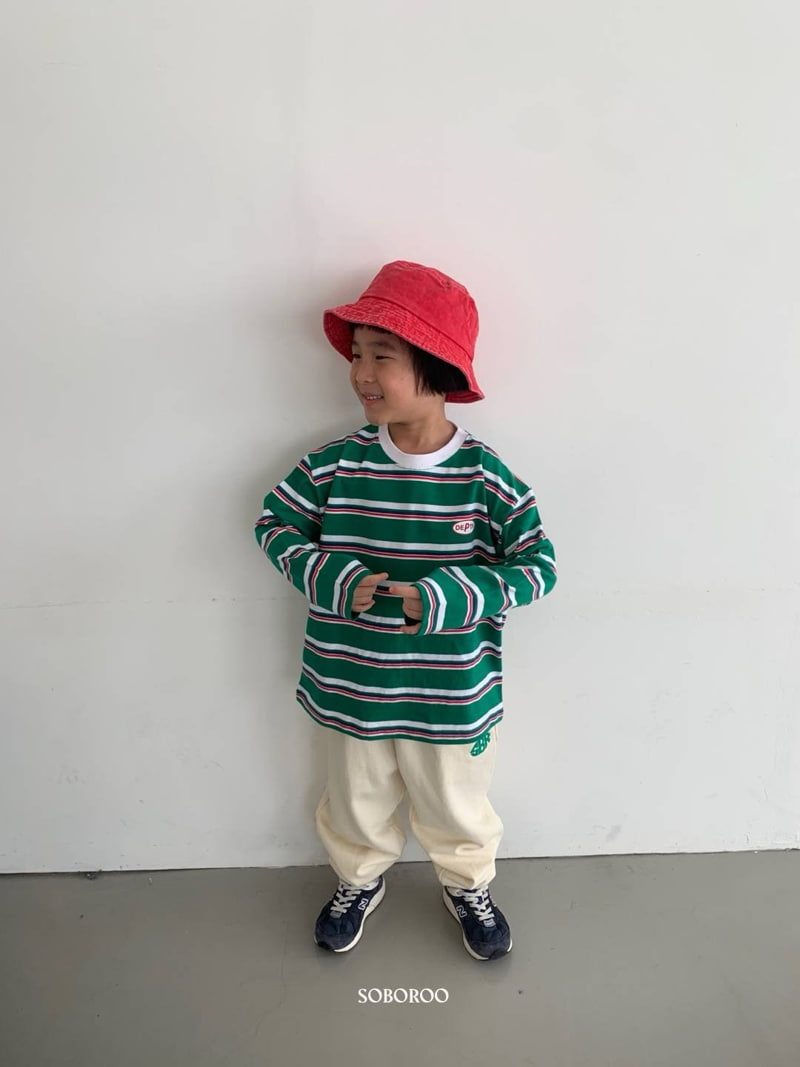 Soboroo - Korean Children Fashion - #fashionkids - Depth Stripe Tee - 3