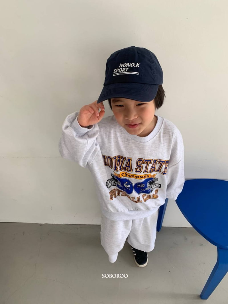 Soboroo - Korean Children Fashion - #kidsshorts - Football Top Bottom Set - 8