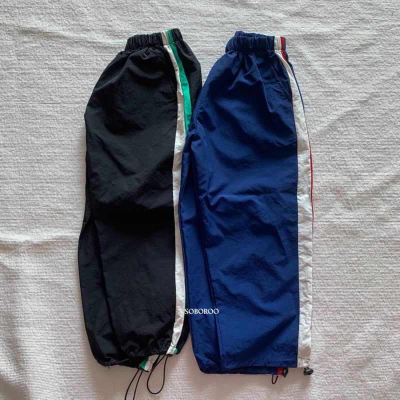Soboroo - Korean Children Fashion - #kidsstore - Three Colored Track Pants