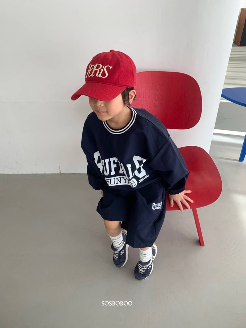 Soboroo - Korean Children Fashion - #kidsstore - Buffalo Sweatshirts - 7