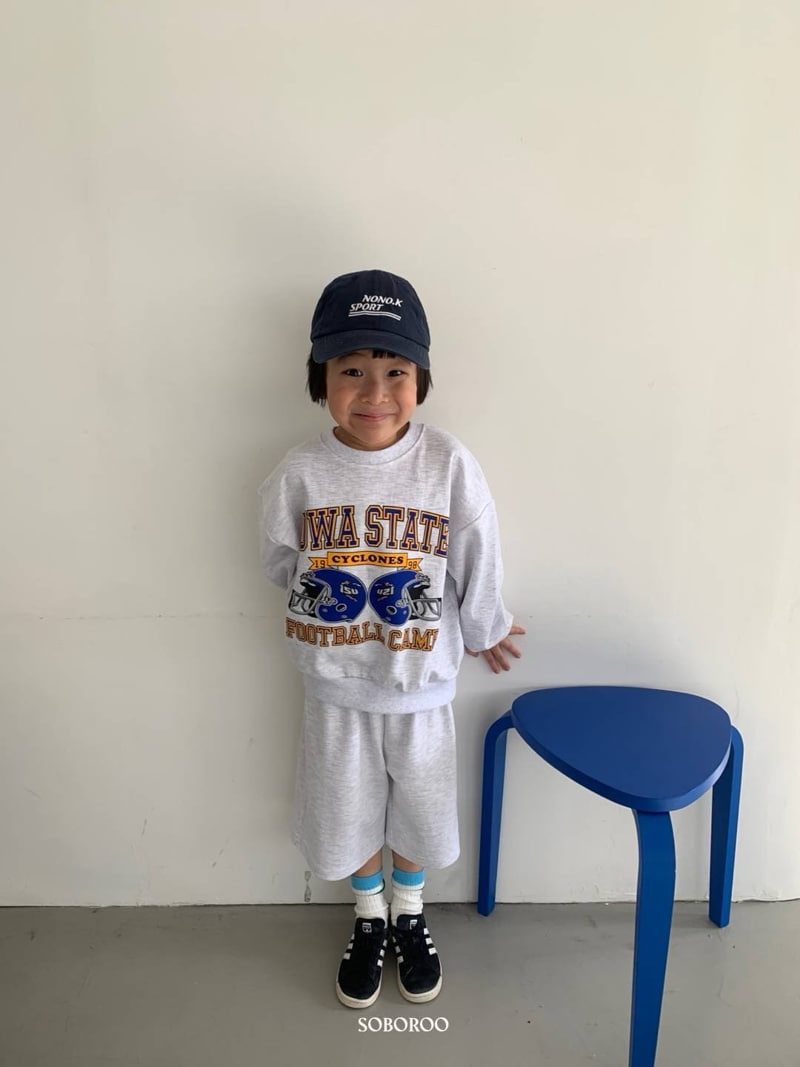 Soboroo - Korean Children Fashion - #kidzfashiontrend - Football Top Bottom Set - 10