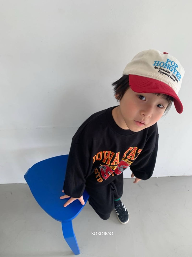 Soboroo - Korean Children Fashion - #littlefashionista - Football Top Bottom Set - 12