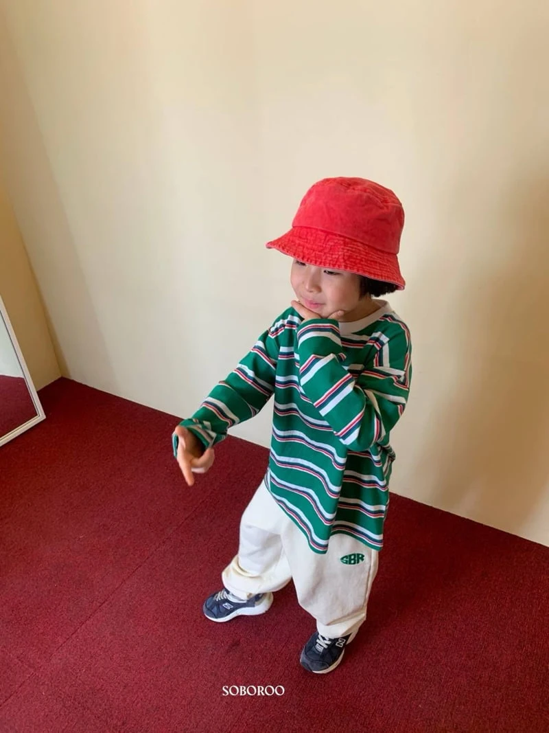Soboroo - Korean Children Fashion - #littlefashionista - Depth Stripe Tee - 8