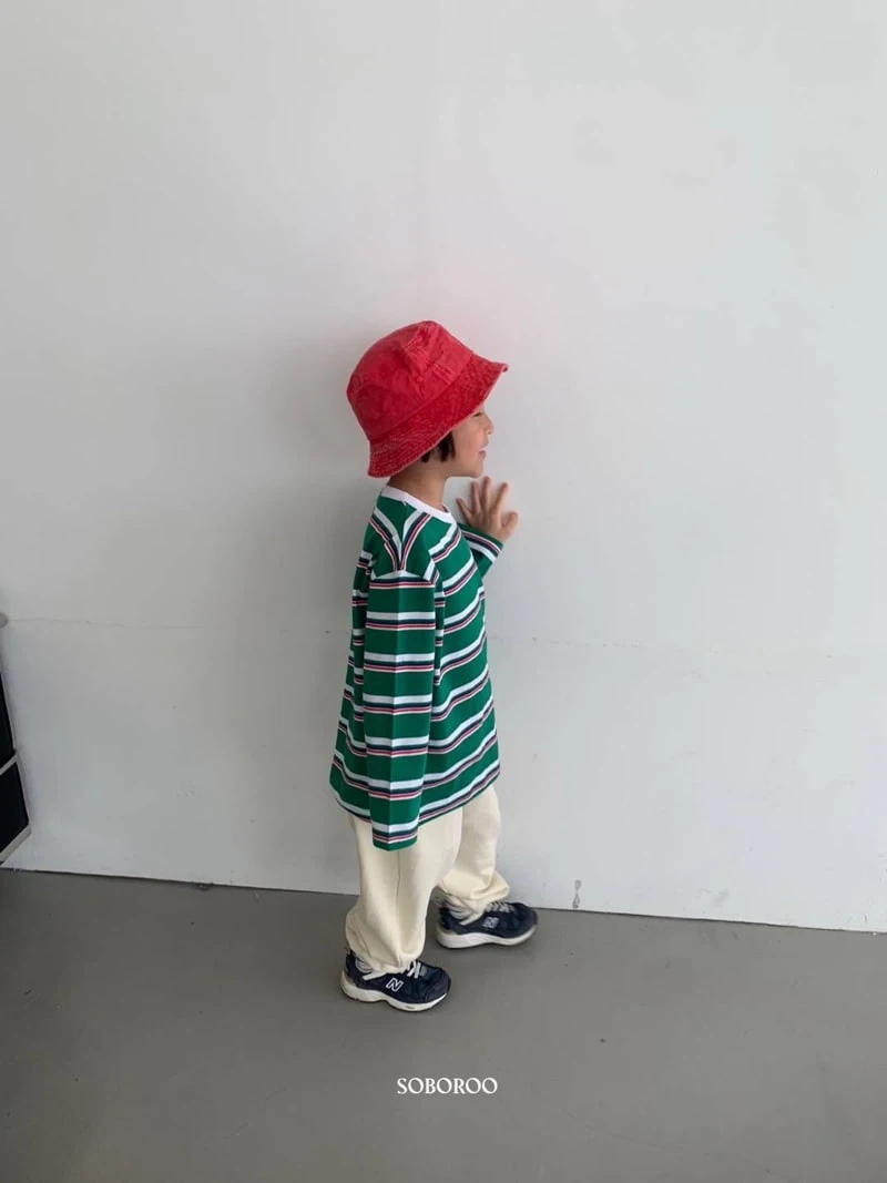 Soboroo - Korean Children Fashion - #magicofchildhood - Depth Stripe Tee - 9