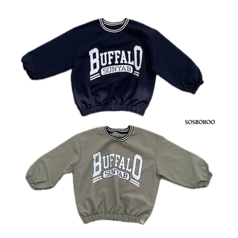 Soboroo - Korean Children Fashion - #minifashionista - Buffalo Sweatshirts - 12