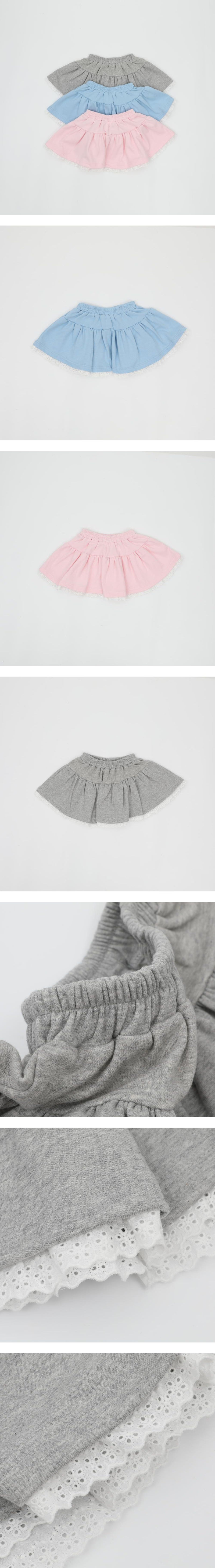 Sol At Luna - Korean Children Fashion - #Kfashion4kids - Lace Skirt (junior)