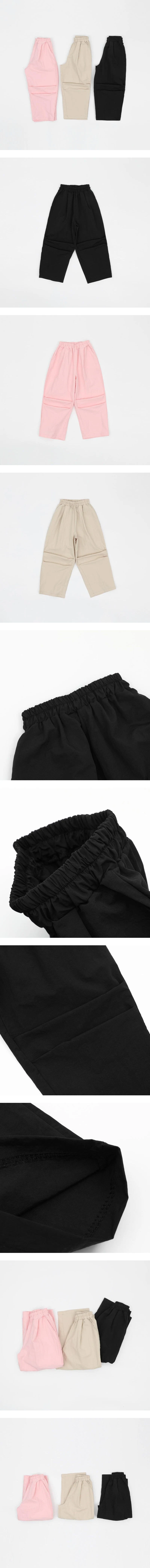 Sol At Luna - Korean Children Fashion - #childofig - Basrak Wide Pants (MOM)