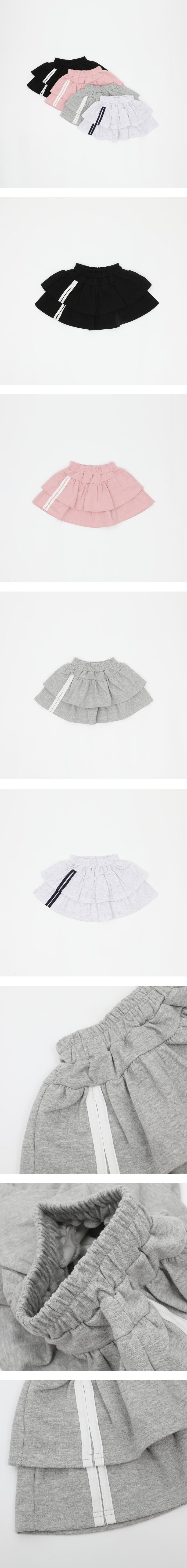 Sol At Luna - Korean Children Fashion - #littlefashionista - Anorak Frill Skirt (junior)