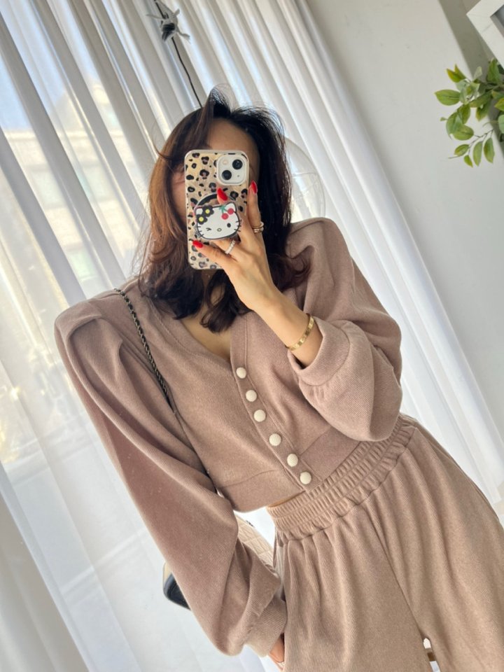 Something - Korean Women Fashion - #momslook - Monne Cardigan - 10