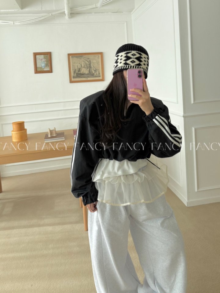 Something - Korean Women Fashion - #vintageinspired - Cancan Jogger Pants - 7