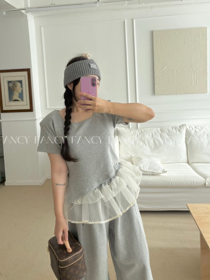 Something - Korean Women Fashion - #vintagekidsstyle - Mino Tee - 6
