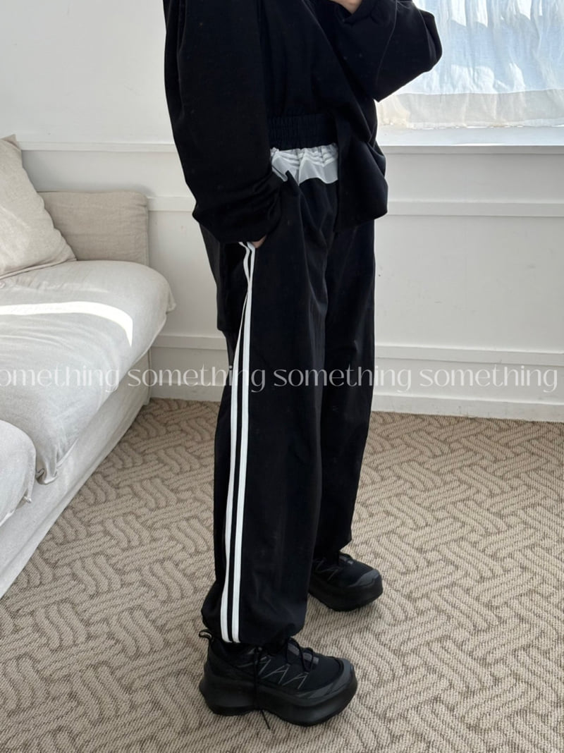 Something - Korean Women Fashion - #womensfashion - Frill Jogger Pants - 12