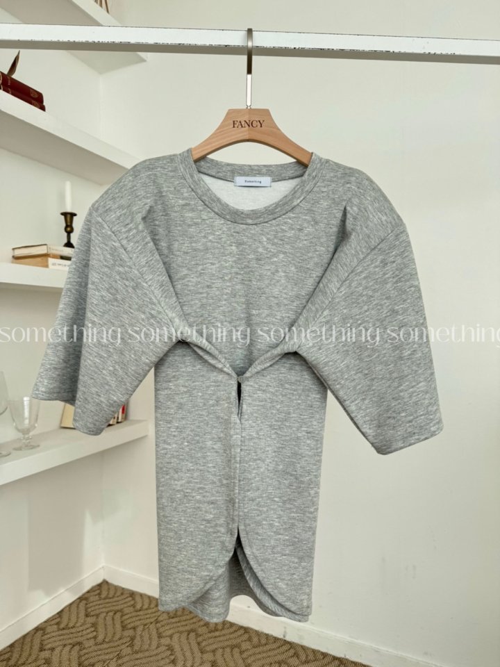 Something - Korean Women Fashion - #momslook - Champ Tee - 4