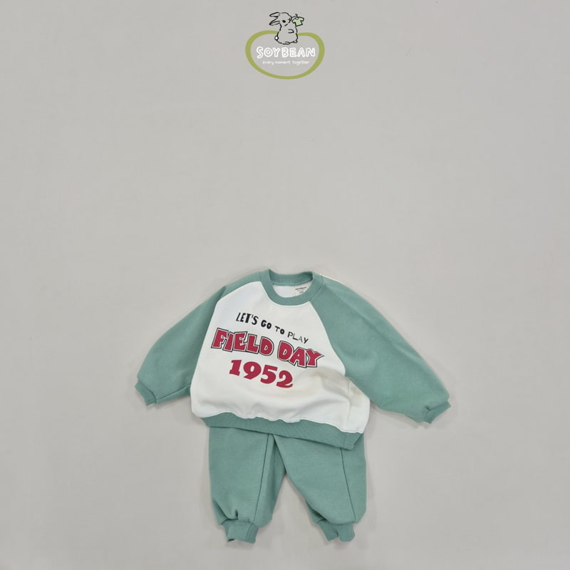 Soybean - Korean Children Fashion - #Kfashion4kids - Field Day Top Bottom Set - 8