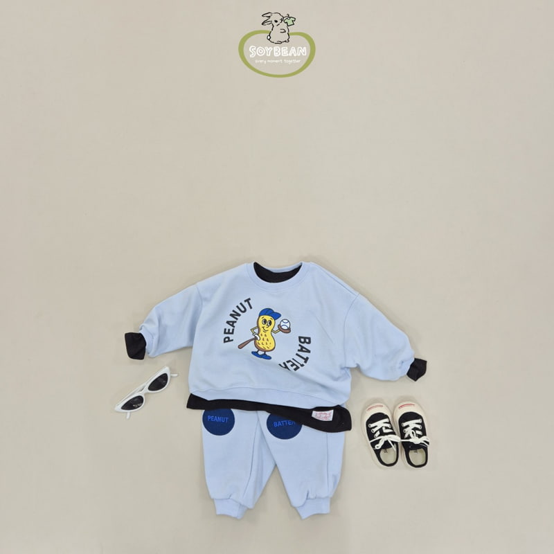Soybean - Korean Children Fashion - #kidzfashiontrend - Peanut Butter Top Bottom Seet - 4