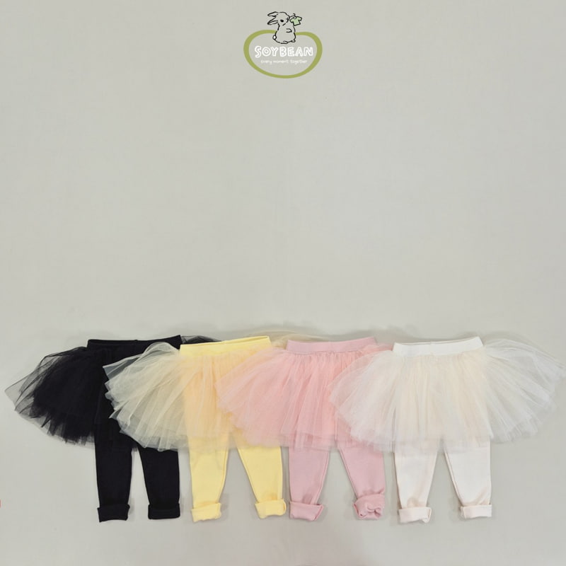 Soybean - Korean Children Fashion - #Kfashion4kids - Ballet Chacha Skirt Leggings