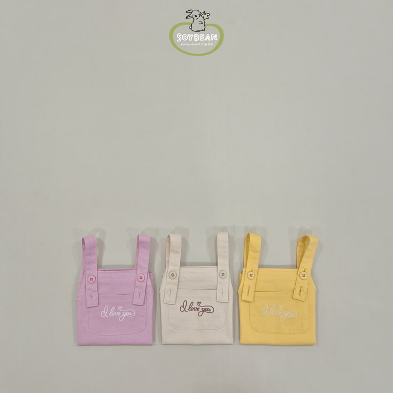 Soybean - Korean Children Fashion - #Kfashion4kids - I Love Suspender Skirt - 6