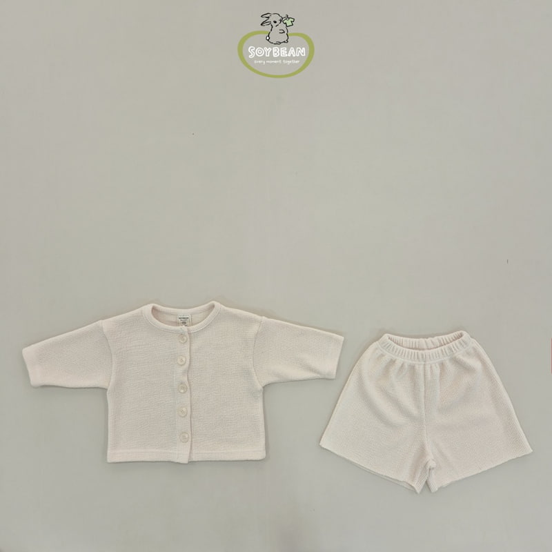 Soybean - Korean Children Fashion - #Kfashion4kids - Spring Knit Cardigan Set - 5
