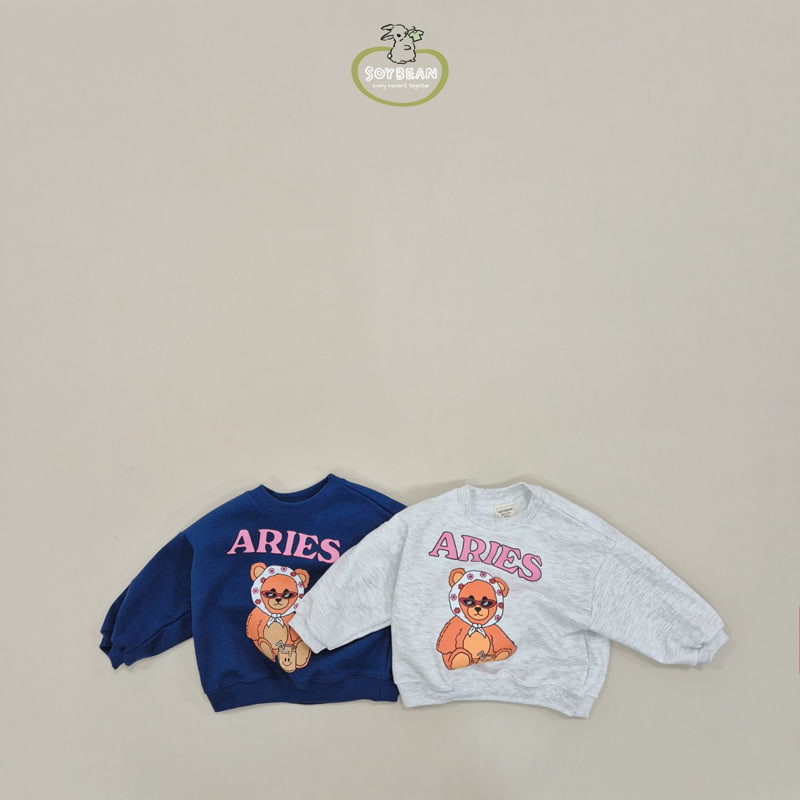 Soybean - Korean Children Fashion - #childofig - Insa Bear Sweatshirts