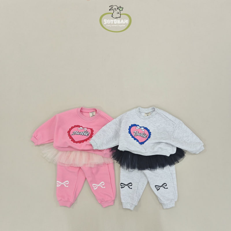 Soybean - Korean Children Fashion - #childofig - Tutu Ballet Top Bottom Set