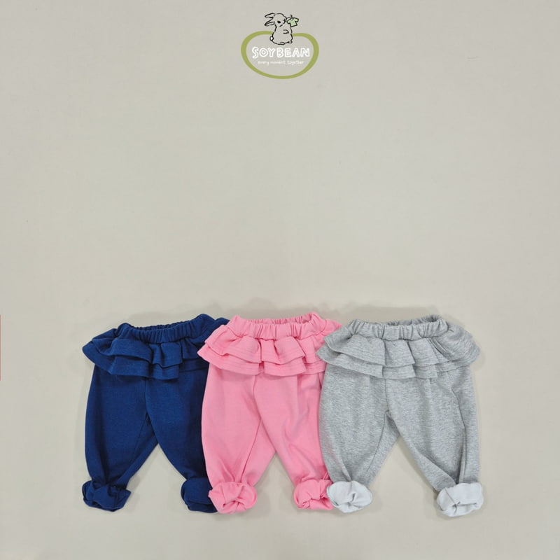 Soybean - Korean Children Fashion - #childofig - Frill Skirt Jogger Pants