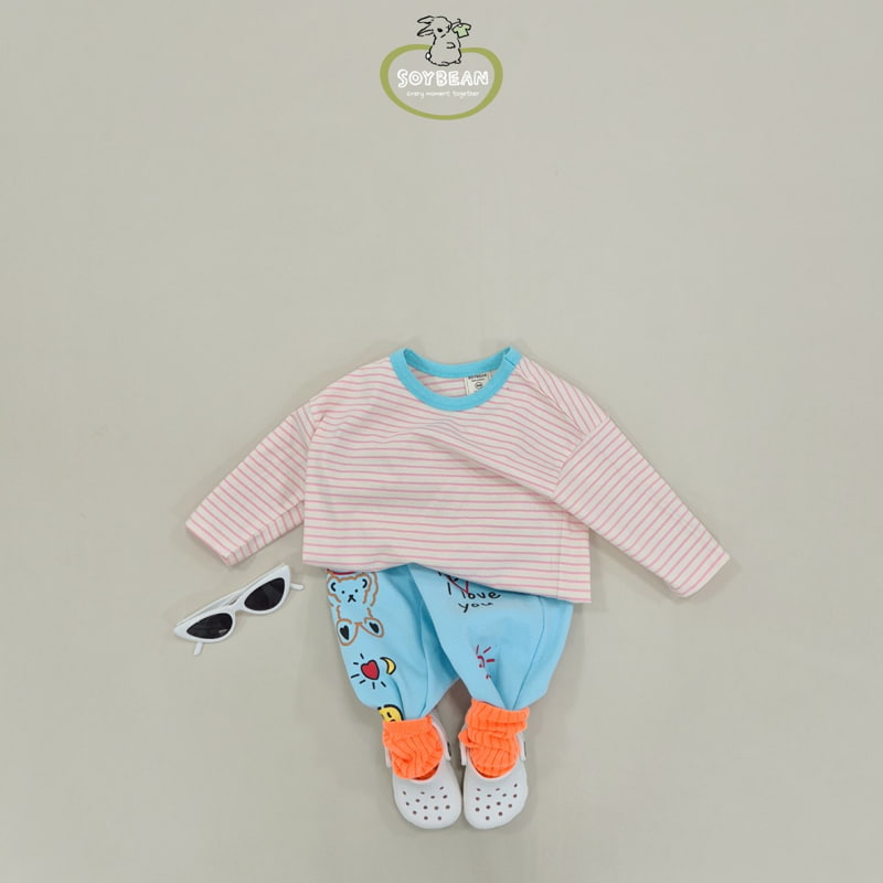 Soybean - Korean Children Fashion - #childofig - Captain Stripe Tee - 5