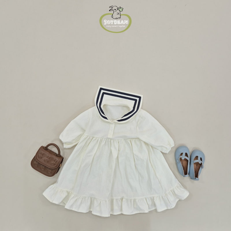 Soybean - Korean Children Fashion - #childofig - Spring Sailor One-piece - 3