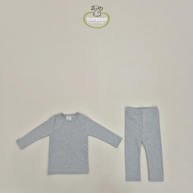Soybean - Korean Children Fashion - #childrensboutique - Spring Stripe Easywear - 8