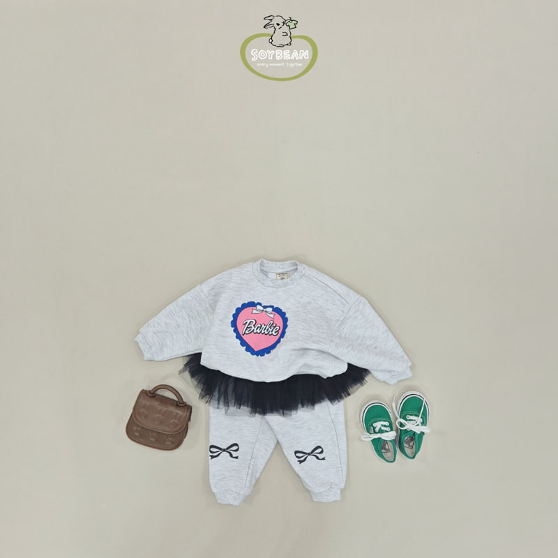 Soybean - Korean Children Fashion - #childrensboutique - Tutu Ballet Top Bottom Set - 3