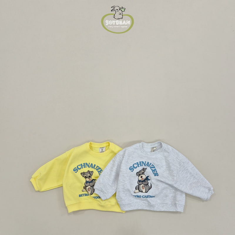 Soybean - Korean Children Fashion - #childrensboutique - Schnauzer Sweatshirts