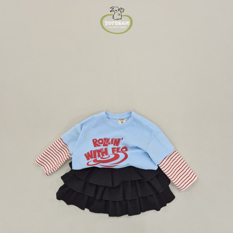 Soybean - Korean Children Fashion - #childrensboutique - Tiered Cancan Skirt - 10