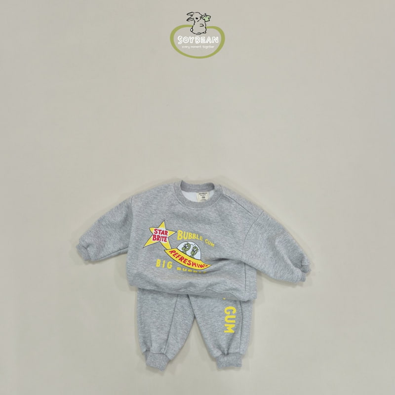 Soybean - Korean Children Fashion - #childrensboutique - UFO Top Bottom Set - 8