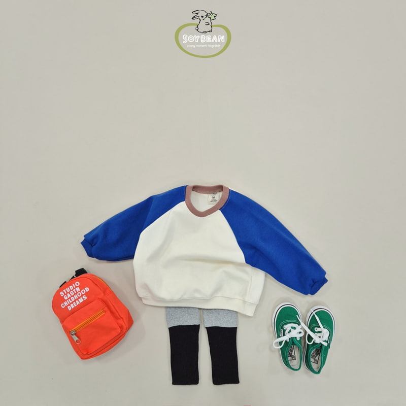 Soybean - Korean Children Fashion - #childrensboutique - Collar Raglan Sweatshirts - 7