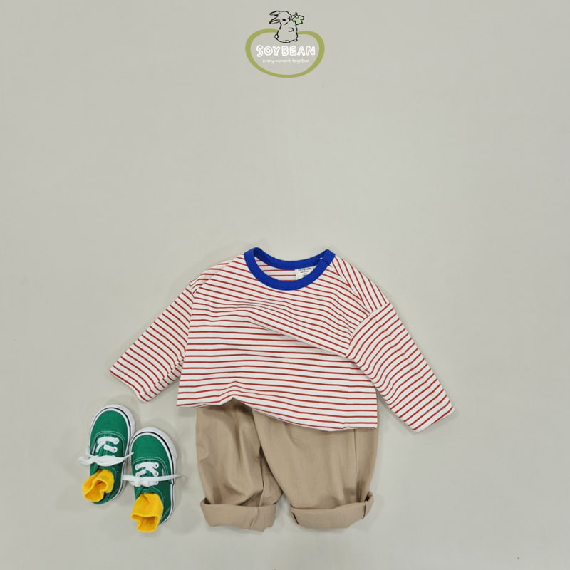 Soybean - Korean Children Fashion - #childrensboutique - Captain Stripe Tee - 6