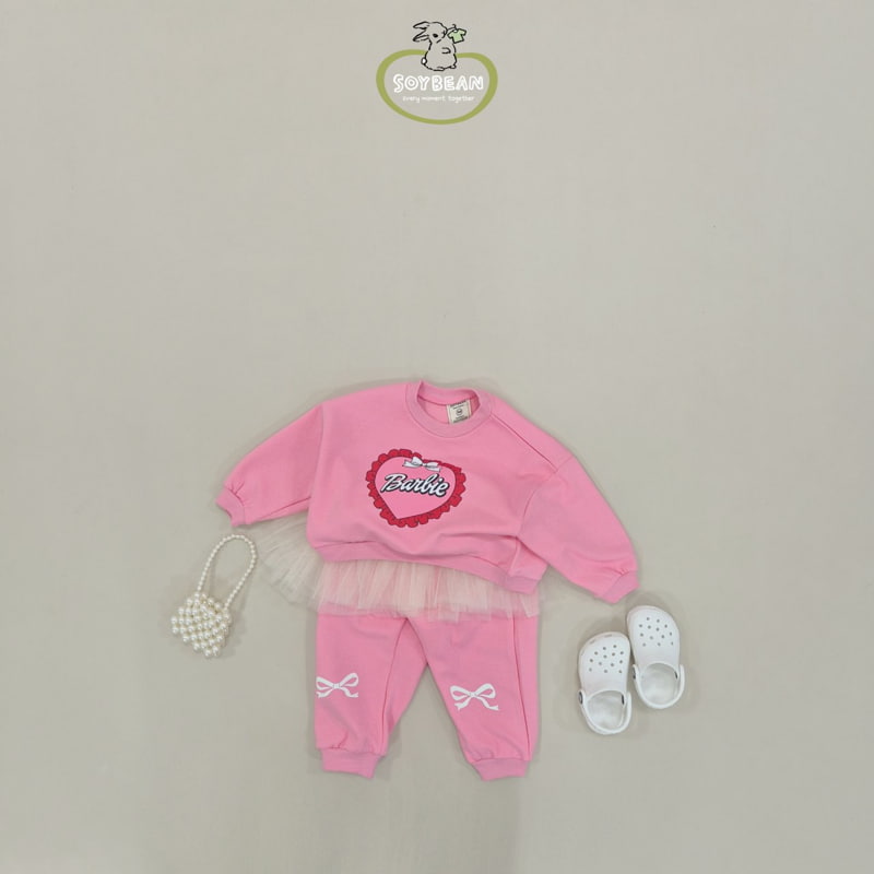 Soybean - Korean Children Fashion - #childrensboutique - Tutu Ballet Top Bottom Set - 4