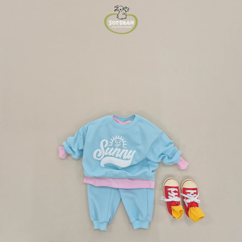 Soybean - Korean Children Fashion - #designkidswear - Sunny Bubble Top Bottom Set - 3
