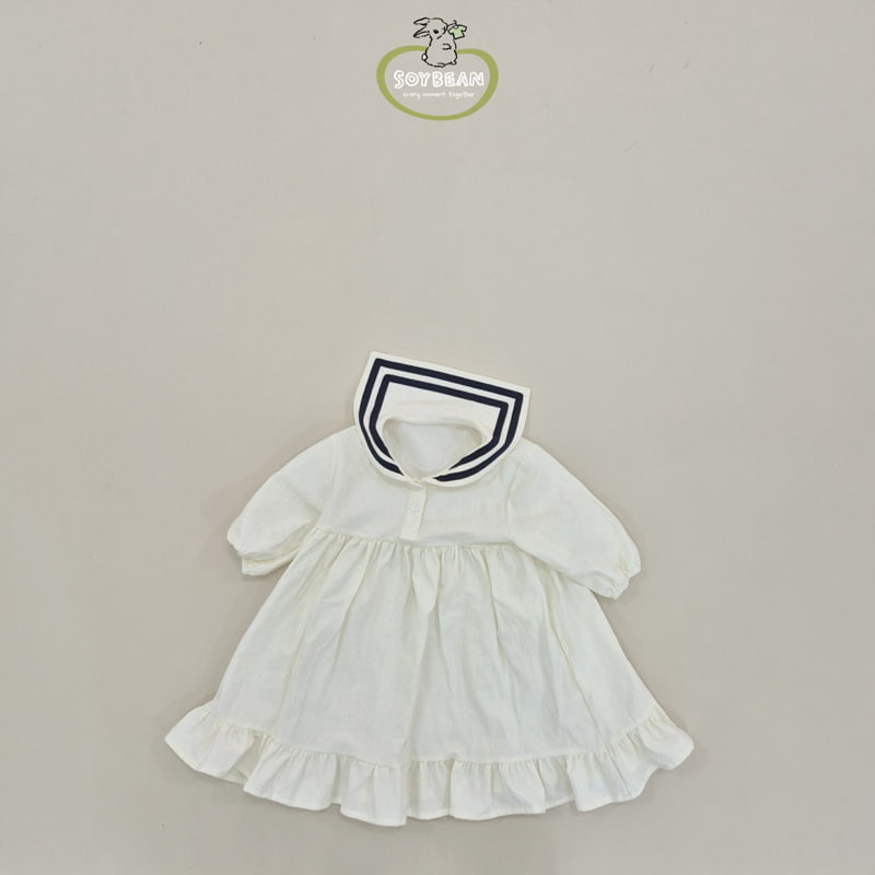 Soybean - Korean Children Fashion - #designkidswear - Spring Sailor One-piece - 6