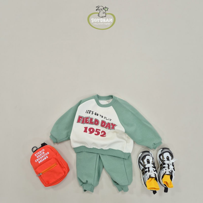 Soybean - Korean Children Fashion - #discoveringself - Field Day Top Bottom Set - 3