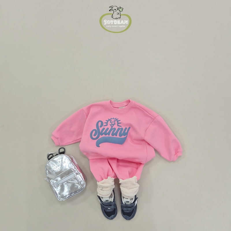 Soybean - Korean Children Fashion - #designkidswear - Sunny Bubble Top Bottom Set - 4