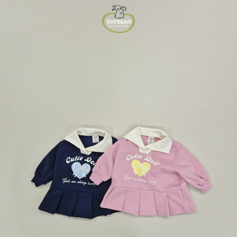 Soybean - Korean Children Fashion - #discoveringself - Cutie Sailor One-piece