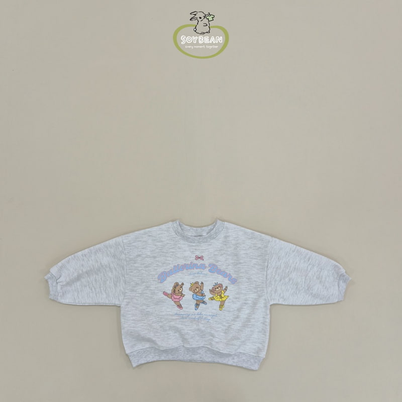 Soybean - Korean Children Fashion - #fashionkids - Ballet Bear Top Bottom Set - 9