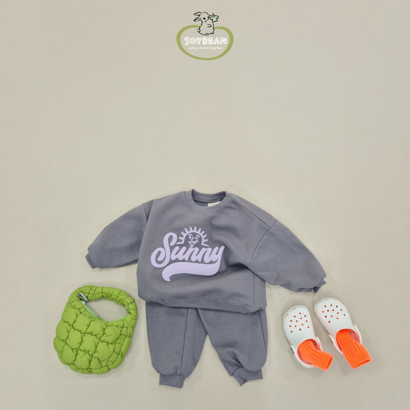 Soybean - Korean Children Fashion - #fashionkids - Sunny Bubble Top Bottom Set - 5