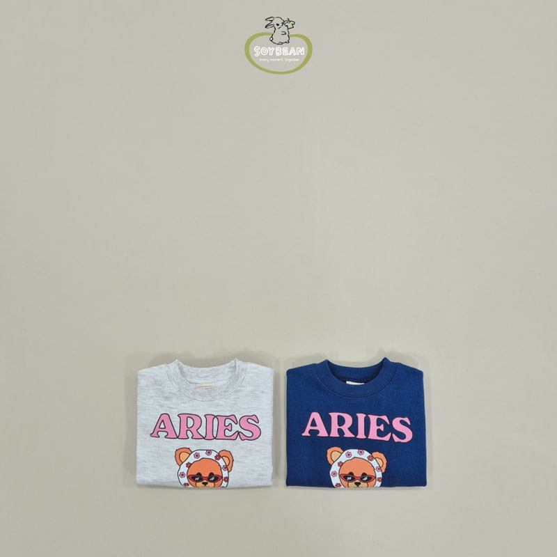 Soybean - Korean Children Fashion - #kidsshorts - Insa Bear Sweatshirts - 6