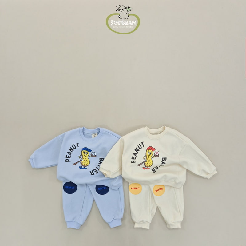 Soybean - Korean Children Fashion - #kidsshorts - Peanut Butter Top Bottom Seet