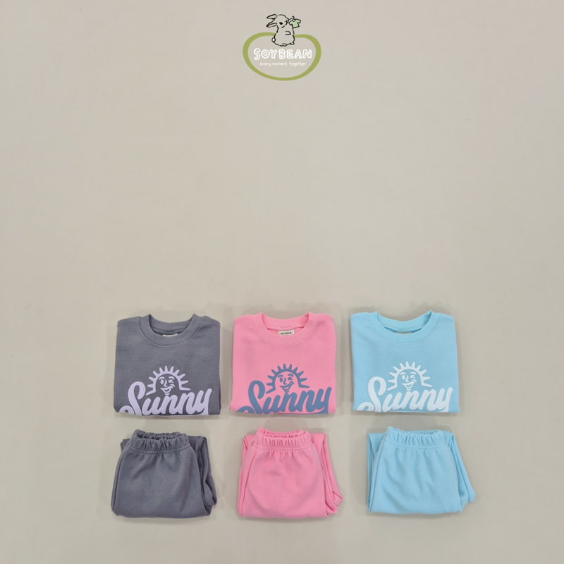 Soybean - Korean Children Fashion - #kidsshorts - Sunny Bubble Top Bottom Set - 6