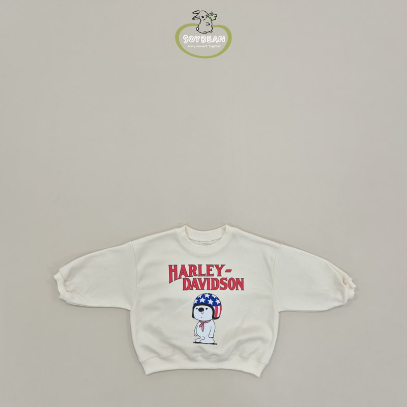 Soybean - Korean Children Fashion - #kidsshorts - Harley Puppy Sweatshirts - 6