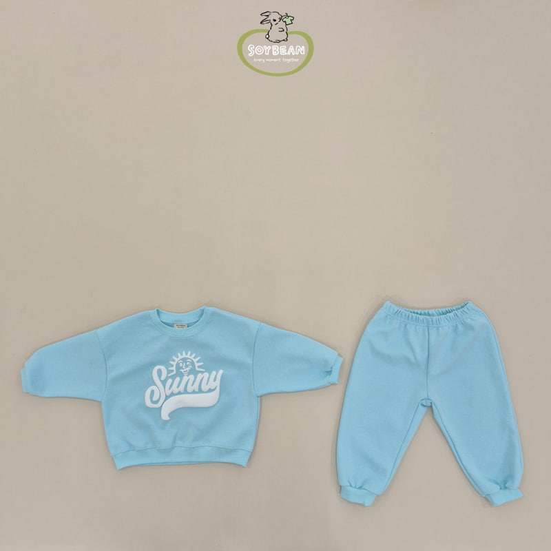 Soybean - Korean Children Fashion - #kidsstore - Sunny Bubble Top Bottom Set - 7