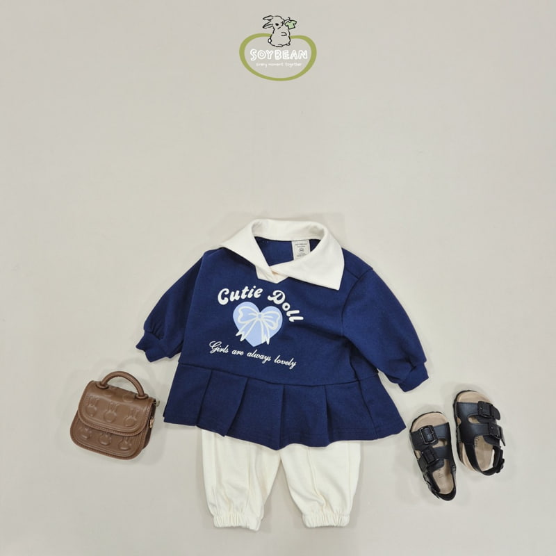 Soybean - Korean Children Fashion - #kidsshorts - Cutie Sailor One-piece - 4